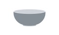 Bowl, dish. Kitchen food icon, symbol design element. Vector simple isolated illustration Royalty Free Stock Photo