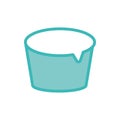 Isolated bowl dou color style icon vector design