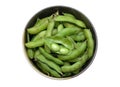 Bowl of edamame Royalty Free Stock Photo