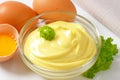 Bowl of egg mayonnaise