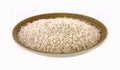 Bowl fine rice Royalty Free Stock Photo