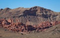 The Bowl of Fire in Lake Mead National Recreation Area, Nevada Royalty Free Stock Photo