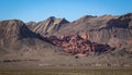 The Bowl of Fire in Lake Mead National Recreation Area, Nevada Royalty Free Stock Photo