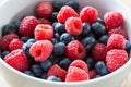 Bowl of fresh berries