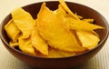 Bowl of fresh dehydrated mango Royalty Free Stock Photo