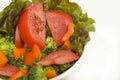 Bowl of fresh salad. Royalty Free Stock Photo
