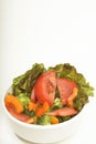 Bowl of fresh salad. Royalty Free Stock Photo