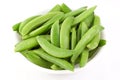 Bowl of Fresh Snow Peas