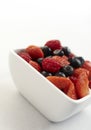 Bowl of fresh summer berries Royalty Free Stock Photo