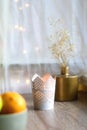 Bowl of Fruit, Candle and Flowers