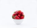 A bowl full of strawberries