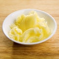 Bowl of Ghee or Clarified Butter Royalty Free Stock Photo