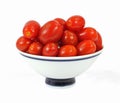 Bowl Grape Tomatoes Royalty Free Stock Photo