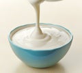 Bowl of greek yogurt