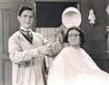 Bowl haircut Royalty Free Stock Photo
