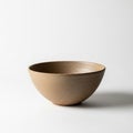 The bowl has a smooth matte finish with subtle speckling, cr Royalty Free Stock Photo
