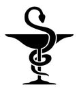 Bowl of Hygieia - pharmacy symbol 1