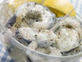 Bowl of Jellied Eels Royalty Free Stock Photo