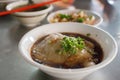 A Bowl of Large Taiwanese Pork Dumpling.
