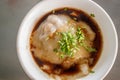 A Bowl of Large Taiwanese Pork Dumpling.