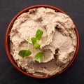 Bowl of liver pate