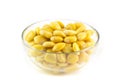 Bowl of lupini Royalty Free Stock Photo
