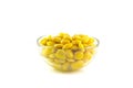 Bowl of lupini Royalty Free Stock Photo