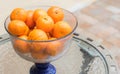 Bowl of Mandarin Oranges Royalty Free Stock Photo
