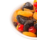 A Bowl Of Mix Dried Fruit III Royalty Free Stock Photo