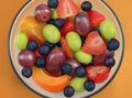 Bowl of mixed fruit