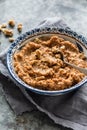 Bowl of muhammara Royalty Free Stock Photo