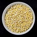 Bowl of Natural Healthy Pearl Barley