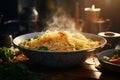 Bowl of Noodles with Broccoli Royalty Free Stock Photo