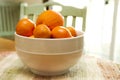 Bowl of Oranges Royalty Free Stock Photo