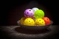 Bowl of Pickleballs - Stilll Life