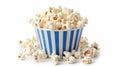 The bowl of popcorn. AI generated Royalty Free Stock Photo