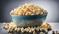 A Bowl of Popcorn Royalty Free Stock Photo