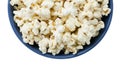 Bowl of popcorn Royalty Free Stock Photo