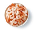 Bowl of prawns