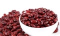 Bowl of red beans Royalty Free Stock Photo