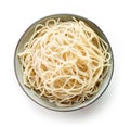 Bowl of spaghetti Royalty Free Stock Photo
