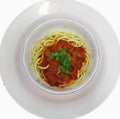 Bowl of Spaghetti Bolognese