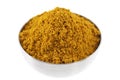 A bowl of spicy Curry Powder Royalty Free Stock Photo