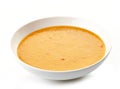 Bowl of squash soup Royalty Free Stock Photo