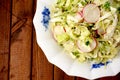 Bowl of summer cole slaw