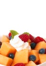 Bowl of summer fruit salad Royalty Free Stock Photo