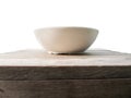 Bowl on table