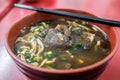 A Bowl of Taiwanese Beef Soup Noodle.