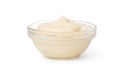 Bowl with tartar sauce Royalty Free Stock Photo