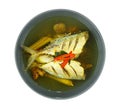 Bowl Of Thai Food - Tamarind Soup With Fish